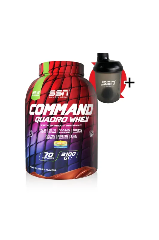 Протеиновый порошок Command Quadro Whey Chocolate - 1