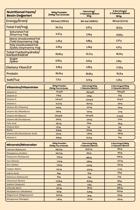 Протеиновый порошок для приема пищи - Печенье Мечта 600г - 10 порций - 7
