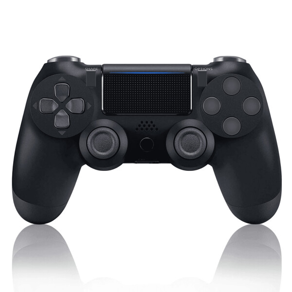 PS4, Pro, Slim va kompyuter uchun PS4 simsiz gamepad, qora - 14