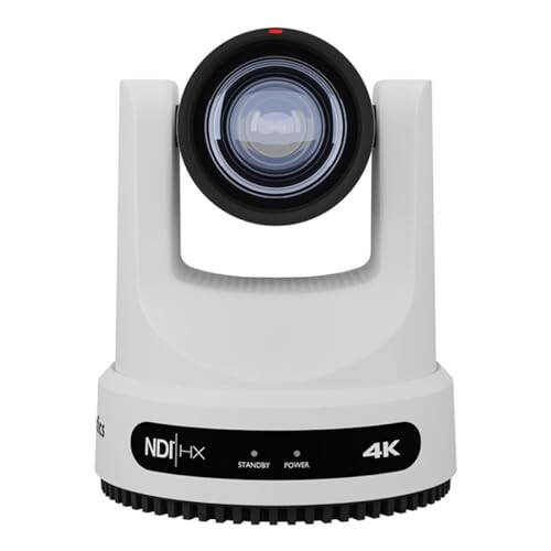 PTZOptics Move 4K 12X Optical Zoom Camera (White) - 1