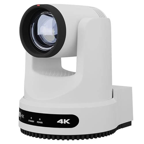 PTZOptics Move 4K 12X Optical Zoom Camera (White) - 4