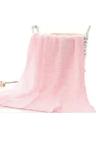 Pudra 4 Qavatli Ko'p Maqsadli Muslin O'rash Adyol-Pudra - 5