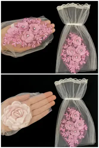 Pudra Kelin Ro'moli To'plami, Xina Ro'moli, Vip Model-Pudra - 8