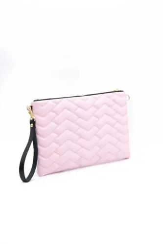 Pudra - Pudra SP1034 Kadın Portföy & Clutch-155 PUDRA - 4