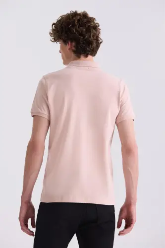 Pudra Slim Fit Polo Yaka T-Shirt - 4