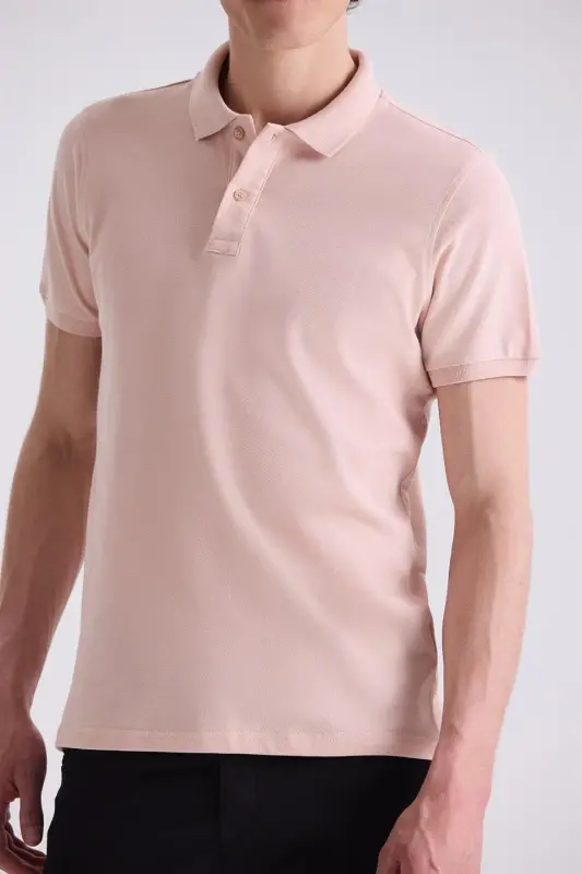 Púdra Slim Fit Polo Yóqasi Tişkaday - 3