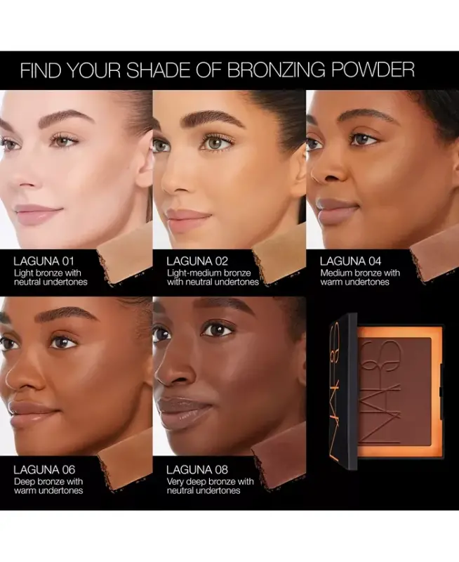 Talc-free Laguna Bronzing Powder Mini - 8