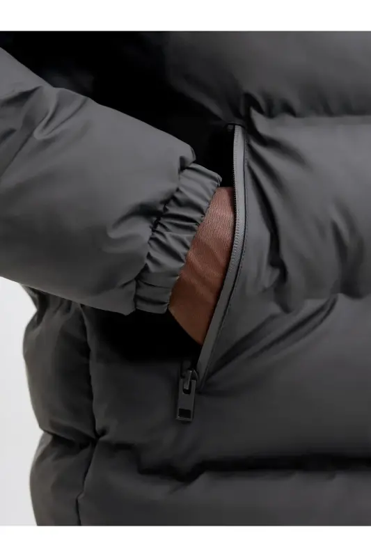 Puffer Black Men's Water and Cold Proof Coat - Black - 4