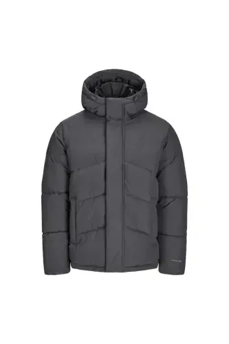 PUFFER JACKET Erkak Shishirma Mont Fumo Kulrang-Fumo Kulrang - JACK & JONES (1)