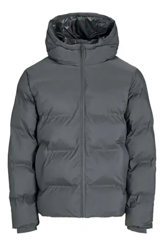 PUFFER JACKET Erkak Shishirma Mont Fumo Kulrang-Fumo Kulrang - JACK & JONES (1)