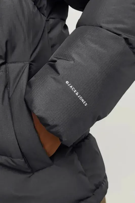 PUFFER JACKET Erkek Şişme Mont Füme Gri-Füme Gri - 5