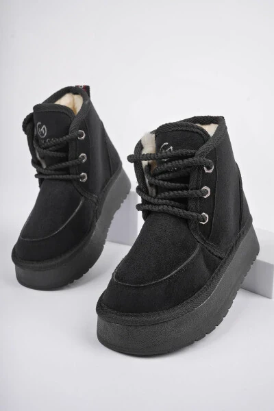 PUFFY, теплые и комфортные мини-ботинки с толстой подошвой и меховой подкладкой. - MUGGO