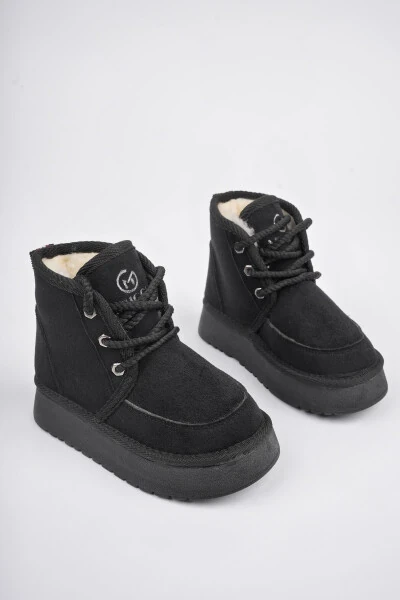 PUFFY, теплые и комфортные мини-ботинки с толстой подошвой и меховой подкладкой. - MUGGO (1)