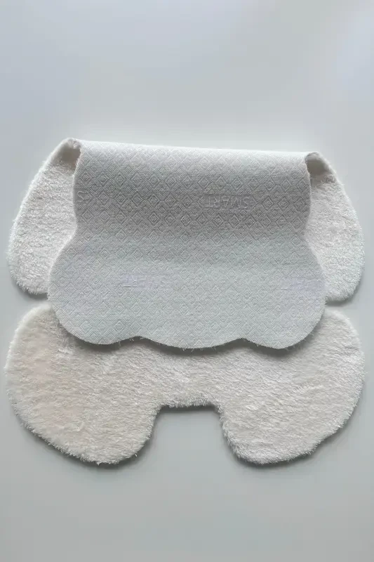 Pufi Soft Plush Teddy Bear Rug Carpet for Kids Room Baby Room Living Room Rug-Cream - 4