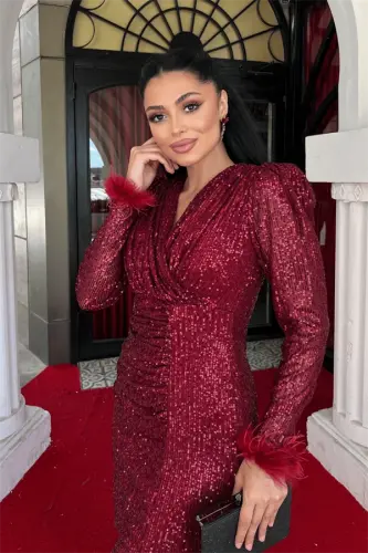 Pul Payet Matodan Otriş Tafsilotli Kechki Libos - BORDO - 4
