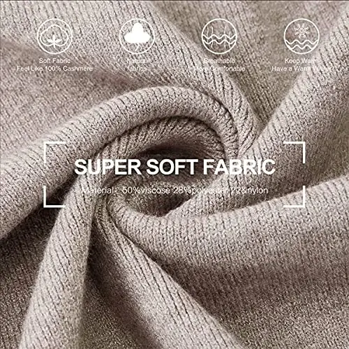 PULI Ayollar Katta Xoch Old Poncho Sviter O'rash Topper Trikotaj Elegant Ro'mollar Kuz Qish uchun yopinchiq - 5