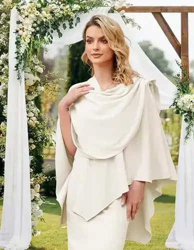 PULI ayollarining katta old tomoni o'zaro kesishgan poncho sviteri kuz-qish uchun nafis ro'mollar, yelkalar uchun trikotaj ustki kiyim. - 3