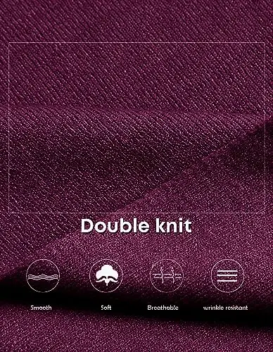 PULI Womens Large Cross Front Poncho Sweater Wrap Topper Knitted Elegant Shawls Cape for Fall Winter - 4