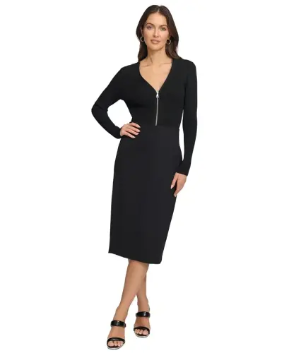 Pull-On Pencil Skirt - 4