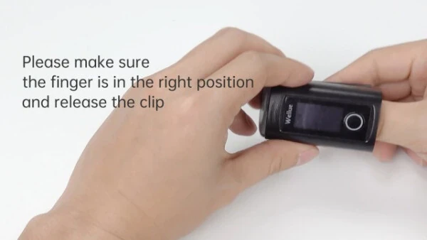 Пульсоксиметр Wellue для пальца, монитор насыщения кислородом в крови с батареями, сумкой для переноски и шнурком для использования в оздоровительных целях - 7