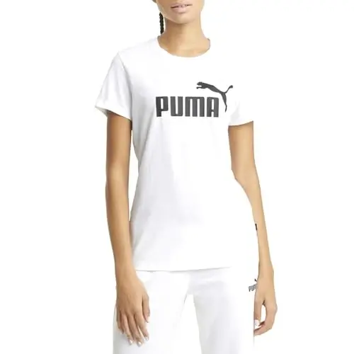 PUMA Ayollar uchun Essentials futbolkasi (Katta o'lchamlarda ham mavjud) - 1