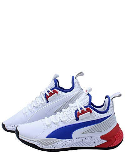 PUMA Basketball Uproar PA Palace White Red Blue Men 192776-01 - 1