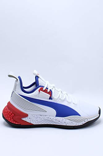 PUMA Basketball Uproar PA Palace White Red Blue Men 192776-01 - 3