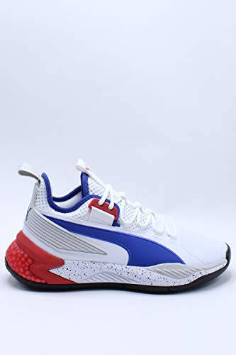 PUMA Basketball Uproar PA Palace White Red Blue Men 192776-01 - 3