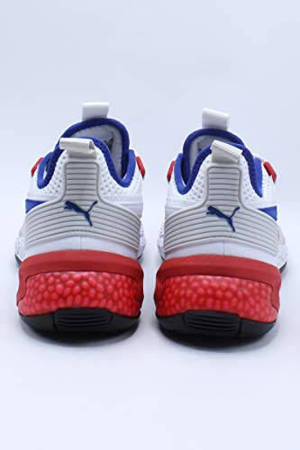 PUMA Basketball Uproar PA Palace White Red Blue Men 192776-01 - 5