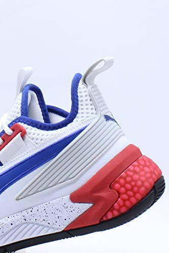 PUMA Basketball Uproar PA Palace White Red Blue Men 192776-01 - 7