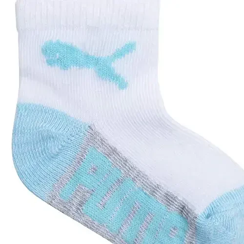 PUMA Baby 6 Pack Infant Anklet Socks - MODAZONE (1)