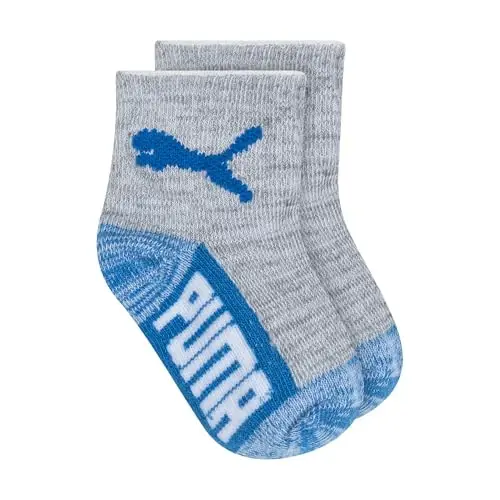 PUMA Baby 6 Pack Infant Anklet Socks - 2