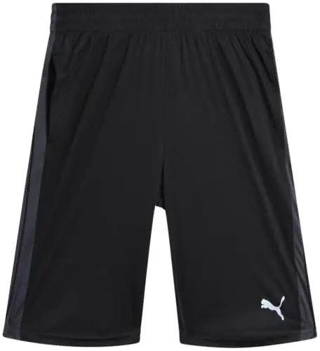 PUMA Boys Athletic Shorts - Tez quriydigan, nafas oladigan interlokli, cho'ntakli basketbol shortilari (o'lchamlari: 4-20) 
