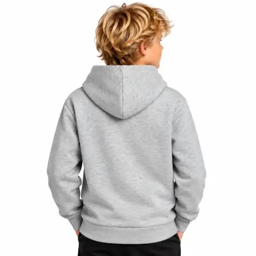 PUMA Boys Basic Fleece Pullover Hooded Performance Sweatshirt (Sizes 8-20) | Cozy Breathable Warmth, Comfortable Performance Fit, Hooded Sweatshirt, Great for School, Sports & Everyday Wear - 2