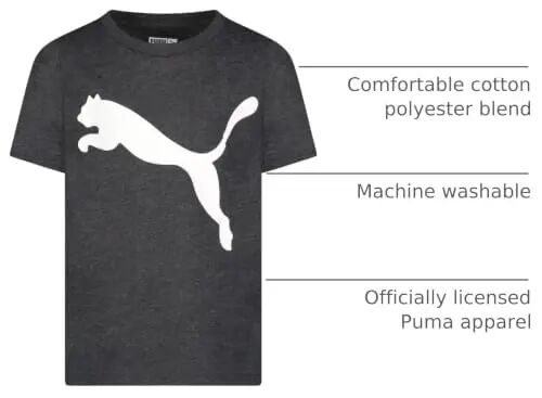 PUMA Boys' Big Cat Logo T-Shirt - PUMA CHILDREN'S APPAREL (PARIGI)