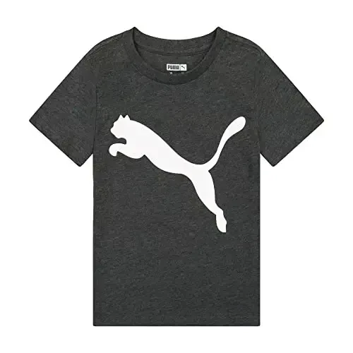 PUMA Boys' Big Cat Logo T-Shirt - 4