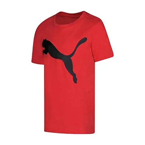 PUMA Boys' Big Cat Logo T-Shirt - 5