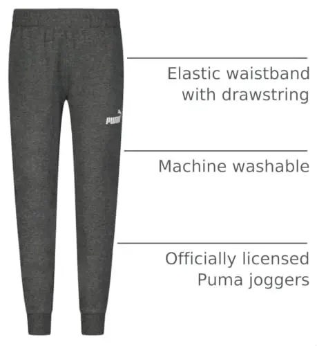 Puma Boys Core Logo Jogger Sweatpants - 4