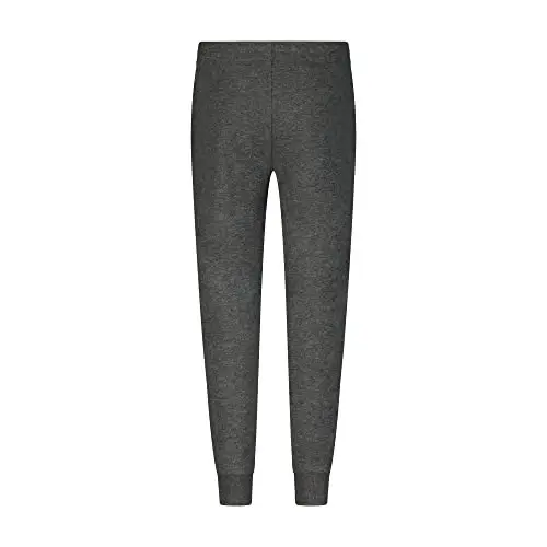 PUMA Boys' Core Logo Jogger, Side Seam Pockets, Elastic Waistband, Pull on Pant - 2