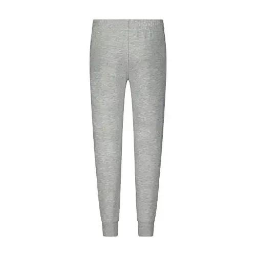 PUMA Boys' Core Logo Jogger, Yon tikuv cho'ntaklari, Elastik belbog', Shimni tortib kiyish - 2