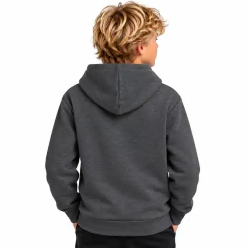 PUMA Boys Fleece Pullover Hoodie Sweatshirt Kangaroo Pockets (Sizes 8-20) | Cozy Soft Warmth, Comfortable Athletic Fit, Hooded Sweatshirt, Great for School, Sports & Everyday Performance Wear - Puma (1)
