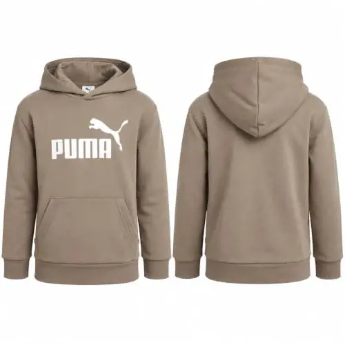 PUMA Boys Fleece Pullover Hoodie Sweatshirt Kangaroo Pockets (Sizes 8-20) | Cozy Soft Warmth, Comfortable Athletic Fit, Hooded Sweatshirt, Great for School, Sports & Everyday Performance Wear - 4