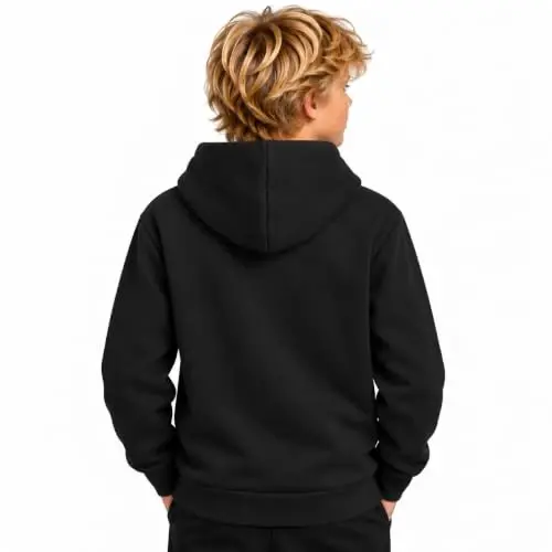PUMA Boys Fleece Pullover Hoodie Sweatshirt Kangaroo Pockets (Sizes 8-20) | Cozy Soft Warmth, Comfortable Athletic Fit, Hooded Sweatshirt, Great for School, Sports & Everyday Performance Wear - Puma (1)