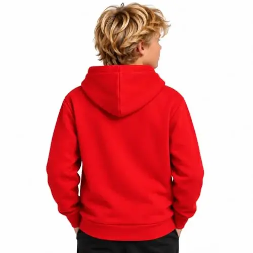 PUMA Boys Fleece Pullover Hoodie Sweatshirt Kangaroo Pockets (Sizes 8-20) | Cozy Soft Warmth, Comfortable Athletic Fit, Hooded Sweatshirt, Great for School, Sports & Everyday Performance Wear - Puma (1)
