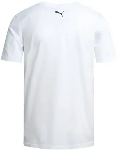 PUMA Boys futbolkasi - Yenglari qisqa ikki qismli kundalik futbolka, sport grafikali futbolka va unga mos paypoqlar (S-XL) - 5