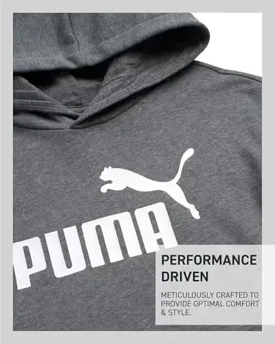 PUMA Boys Hoodie - Fleece Pullover Athletic Sweatshirt bilan Kangaroo cho'ntaklari - O'g'il bolalar uchun Performance Hoodie (O'lchamlari: 8-20) - 3