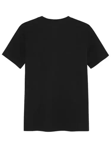 PUMA Boys kalta yengli paxta grafikli futbolka, Crewneck - 2