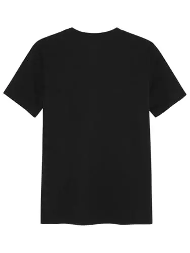 PUMA Boys kalta yengli paxta grafikli futbolka, Crewneck - 2