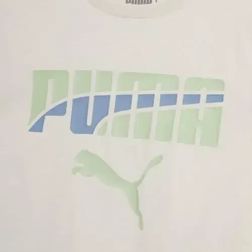 PUMA Boys Short Sleeve Cotton Graphic T-Shirt, Crewneck - 3