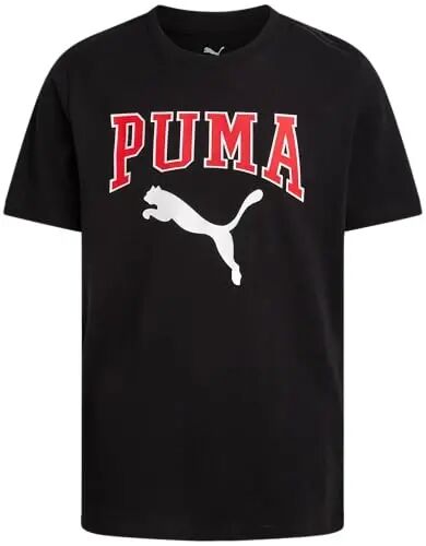 PUMA Boys T-Shirts Athletic Crewneck Short Sleeve Tees (Sizes S-XL) | Soft Breathable Cotton Blend, Comfortable Casual Fit, Great for School, Play & Everyday Wear - Puma